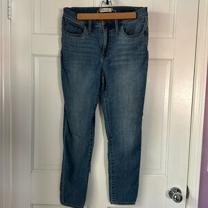 Madewell 9” Mid-Rise Skinny Jeans Size 30 Pants Cotton